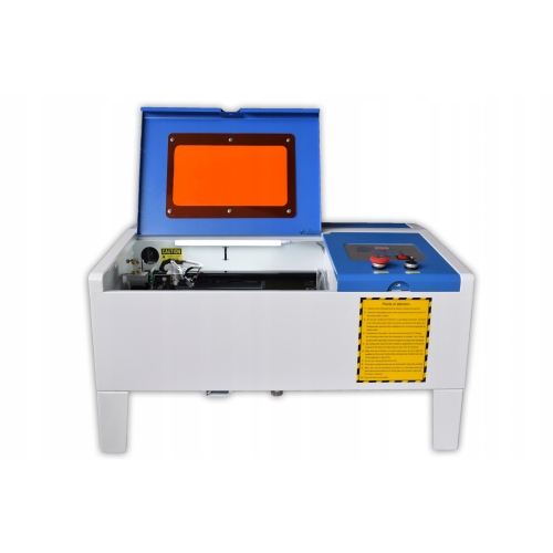 CO2 Laser Plotter 40W 35x24cm + Air Assist + Red Point + Rondgraveermodule